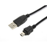 Cable Usb 2.0 Mini 5 Pin (macho A Mini 5 Pin) De 0.60 M