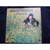 Lp Donny Osmond A Time For Us