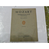 Mozart Violinkonzert In D Casadeus Edition Schott 2290