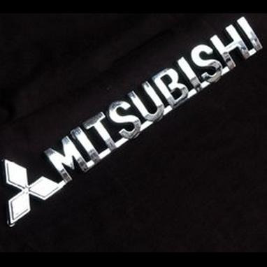 Emblema Mitsubishi Cromado  Foto 2