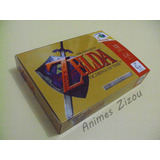 Caixa The Legend Of Zelda Ocarina Of Time N64