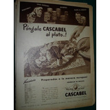 Publicidad Vintage Clipping Conservas Lata Cascabel Variedad