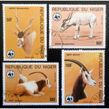 Niger Fauna, Serie Sc. 688-91 Antílopes 85 Usada L7121
