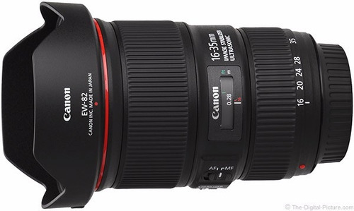 Lente Canon Ef 16-35mm F/4l Is Usm Objetivo Gtia Oficial