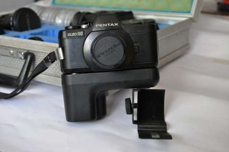 Câmera Mini-pentax, Maleta Original E Acessórios. Raridade!
