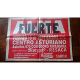 Almafuerte - Comodoro Rivadavia - Afiche Publicitario