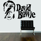 Adesivo Parede Música Banda Rock David Bowie Guitarra Violão