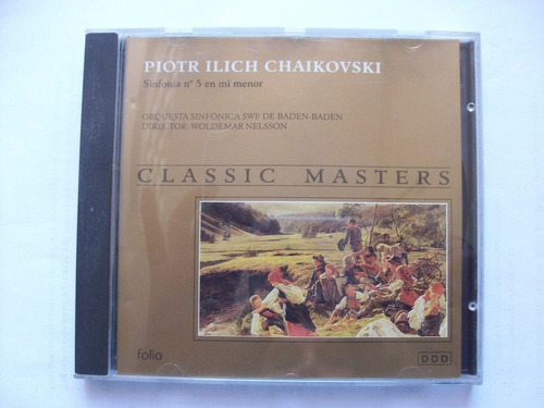 Cd Original Classic Masters - Piotr Ilich Chaikovski