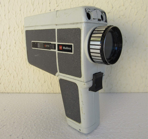 Antiga Filmadora Super 8 Halina Para Restauro Ou Decoração