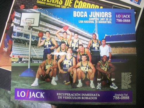 Poster De Basquet - Campeones