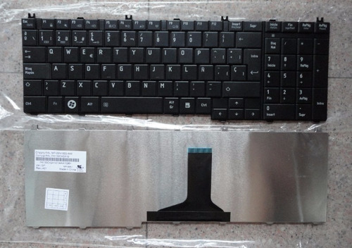 Teclado Toshiba L655 L755 C655 C660 C650 C650d L650 L660