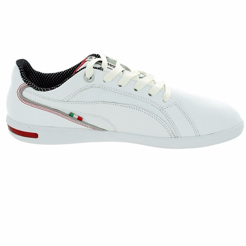 Original Tenis Puma Primo Ferrari 10 Aniversario Piel Blanco