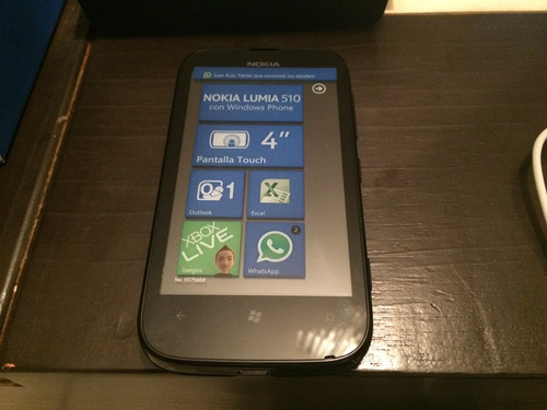 Nokia 510 Lumia Color Negro. Nuevo Telcel. $1999 Con Envio.