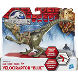 Velociraptor Azul Jurassic World Bashers & Biters 