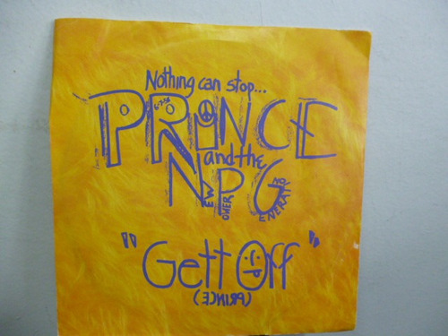 Prince & Npg Gett Off Simple 7` Ingles C/tapa