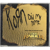 Korn Did Me Time Single Cd 3 Tracks Uk 2003