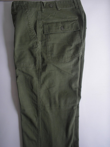 Pantalón  Militar Us Army Vietnam War Original Medium 1960