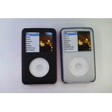 Protector Griffin Silicon Blanco/negro iPod Clasico  + Micas