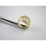 Oferta - Requintado Anel De Ouro 18k - 4.26gr - Aro 15