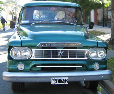 Dodge P.up Desoto Fargo 58/60 Insignia De Parrilla  Nueva Foto 2