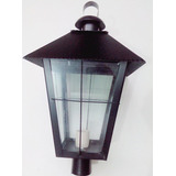 Farol De Iluminacion Exterior Nº9 Con Pie 2,5mtr Para Jardin