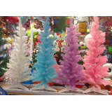 Arbol De Navidad Fantasia 1 Mt Colores Pastel Janel Super