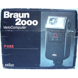 Flash Braun 2000 Vario Computer A Revisar