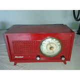 Radio Antigo A Valvula Da Marca Standard (only Wood787)