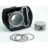 Kit Cilindro Con Pistón Y Anillos Motocicletas Yamaha Fz 16