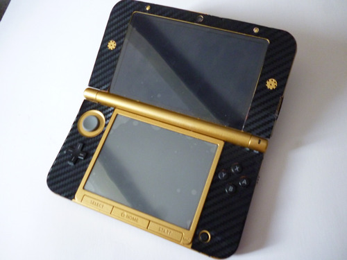 Skin Nintendo 3ds, 3ds Xl, New 3ds Y New 3ds Xl Fibra Carbon