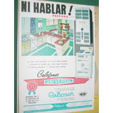 Publicidad Calefones Universal Cabosch Buenos Aires