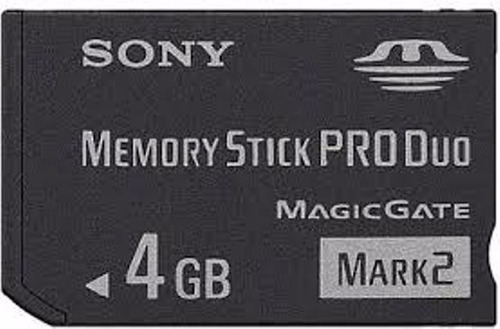 Memoria Memory Stick Sony 4 Gb Para Dscw110 W180 W190 W300
