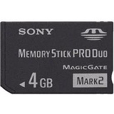 Memoria Memory Stick Sony 4 Gb Para Dscw110 W180 W190 W300