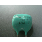 0.0255uf X 125 Volt Capacitores Poliester Marca Mallory Lote