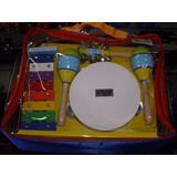 Set De Percusión Infantil 4 Instrumentos Niños Knight Jb565