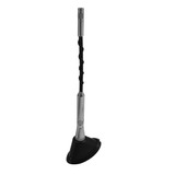 Decorativo Antena Haste Alumínio Base Plástico Tuning 17,8cm