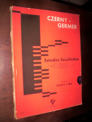 Estudos Escolhidos Para Piano Czerny Germer