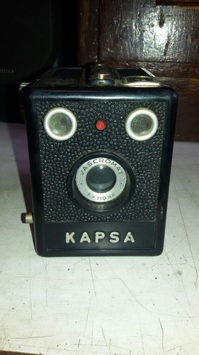 Máquina Camera Fotográfica Antiga Kapsa