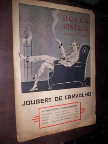Rara Partitura Para Piano 1925 Maxixe Carnavalesco Joubert