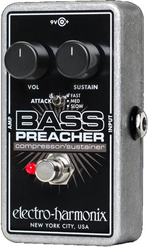 Pedal Electro Harmonix Bass Preacher Compressor Cuo