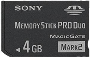 Sony 4 Gb Memory Stick Produo Msmt4g / Tq1 (negro)