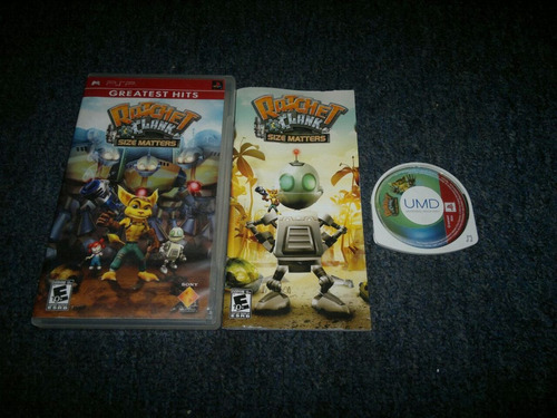 Ratchet And Clank Size Matters Completo Para Psp
