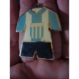 Antiguo Llavero Camiseta De Racing 5 Cm De Altura Futbol