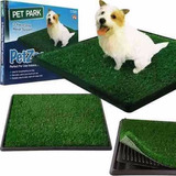 Sanitário Chalesco Pet Park Banheiro Para Cães Com Grama