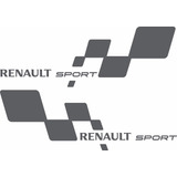 Calco  Renault Sport  2 Unidades / Clio - Sandero Vinilosgd