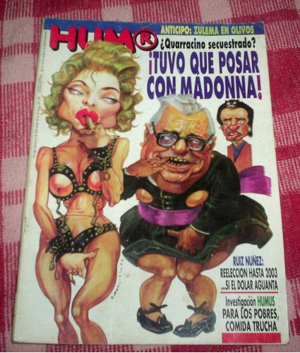 Madonna Revista Humor Año 1993 - Imperdible