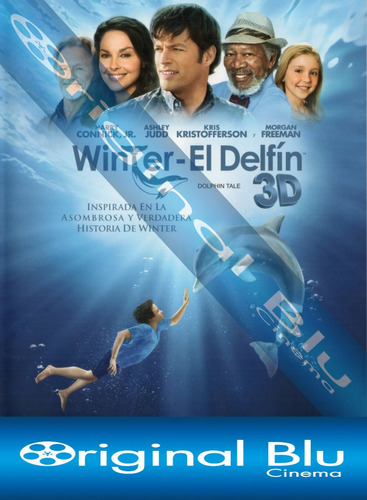 Winter El Delfín - 3d + 2d - Blu Ray Original - Almagro