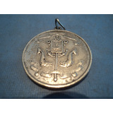 Medalla Prefectura Naval Argentina Plata Oro Escudo Triton