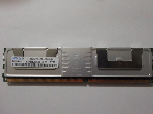 Modulo De Memoria Marca Samsung 2gb 2rx8 Pc2-5300f