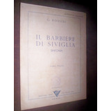 Partitura Il Barbiere Di Siviglia G Rossini
